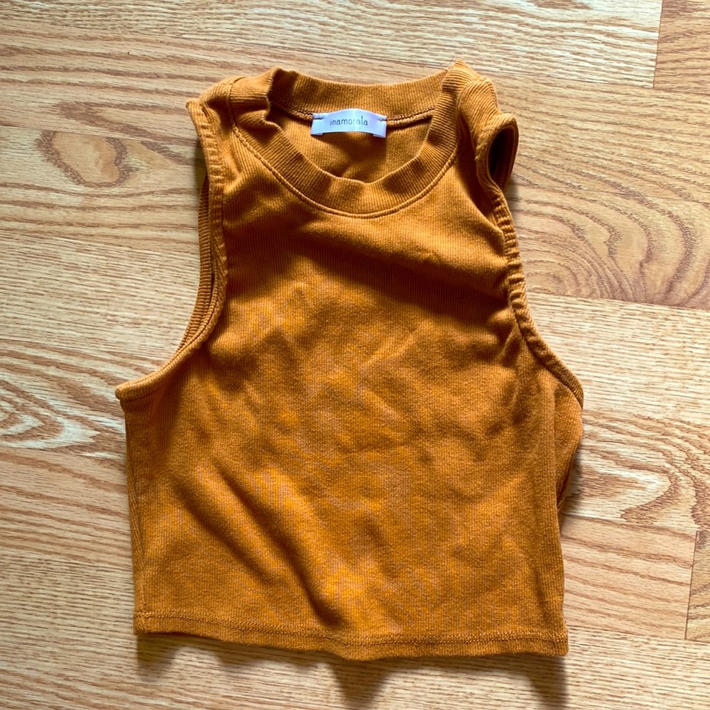 EUC Inamorata Bel Air tank in Spice size S